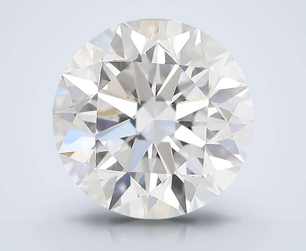 0.66 Carat Round Natural Diamond
