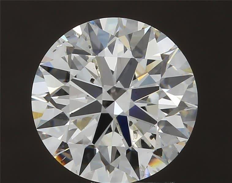 2.15ct J SI2 Rare Carat Ideal Cut Round Diamond