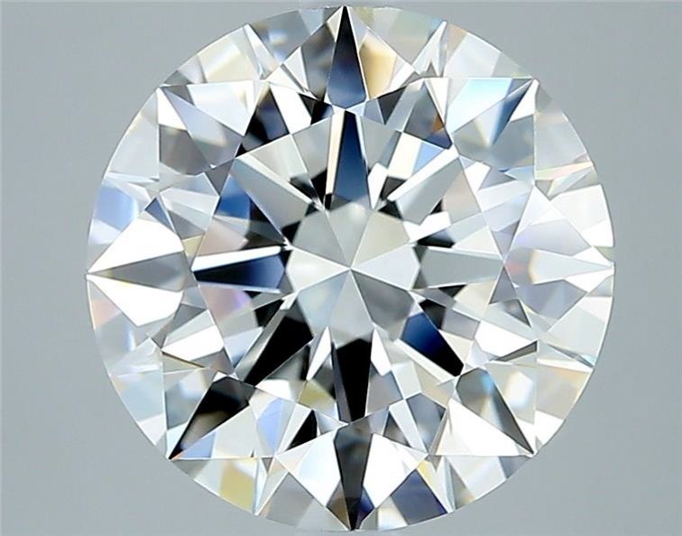 4.02ct I VS1 Rare Carat Ideal Cut Round Diamond