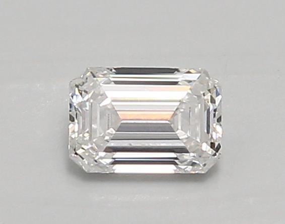 0.66ct D VVS2 Rare Carat Ideal Cut Emerald Lab Grown Diamond