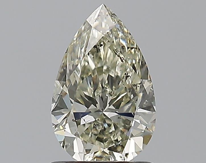 0.97ct J SI2 Rare Carat Ideal Cut Pear Diamond