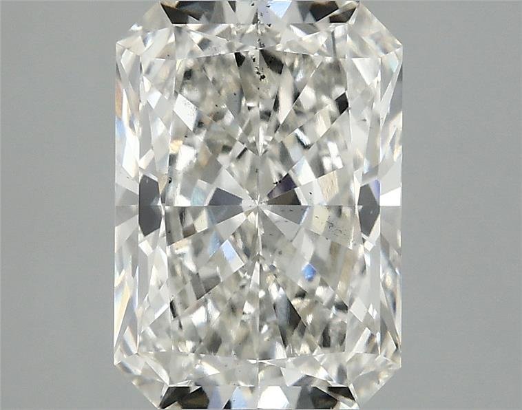 3.09ct H SI1 Rare Carat Ideal Cut Radiant Lab Grown Diamond