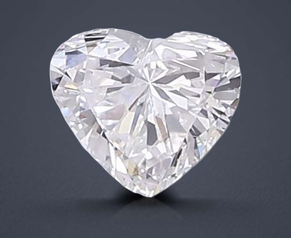 0.66 Carat Heart Lab Diamond