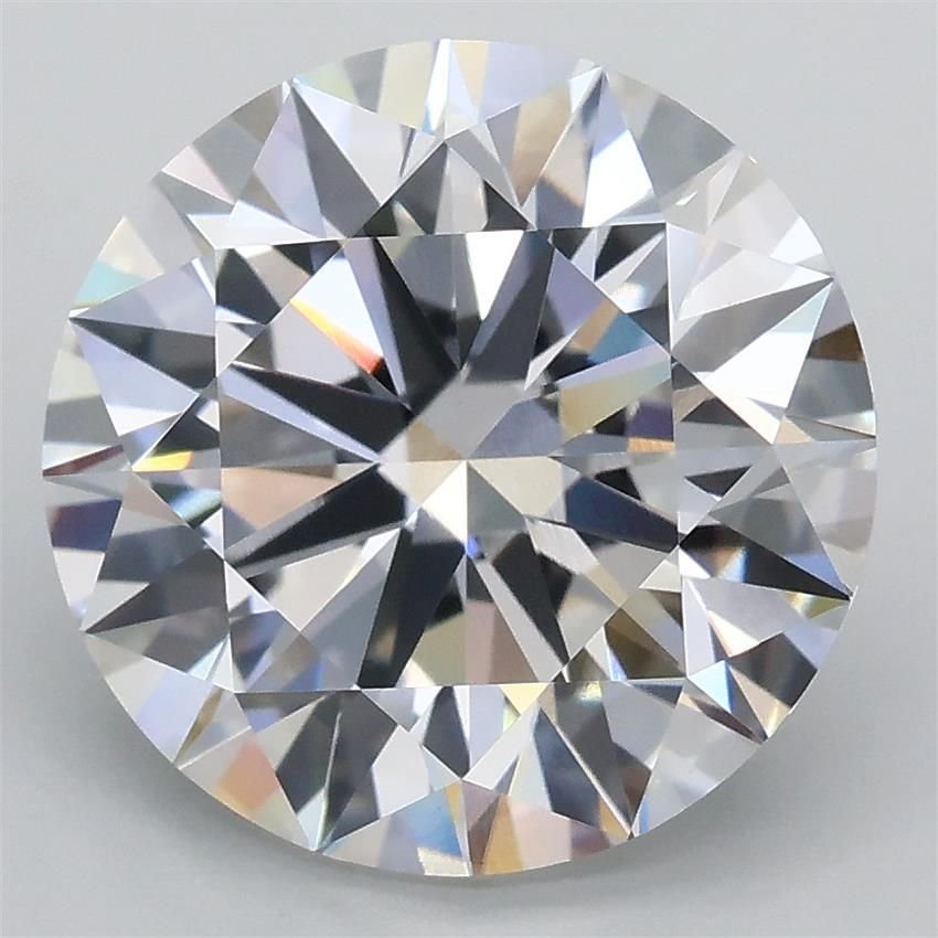 4.01ct E VVS2 Rare Carat Ideal Cut Round Lab Grown Diamond