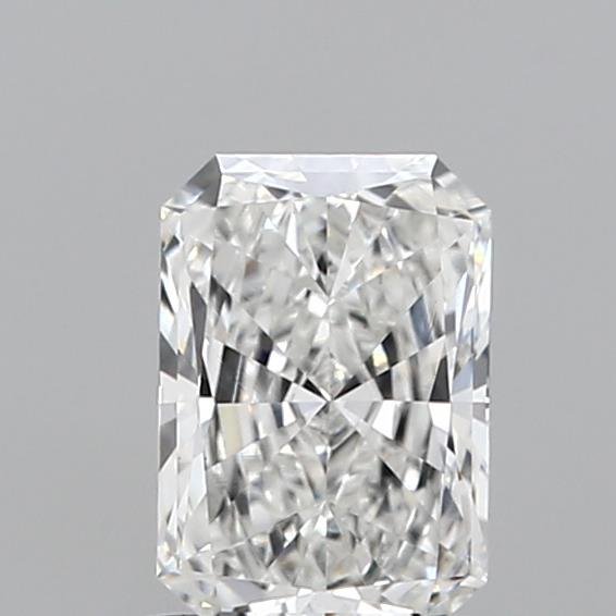 0.87ct F VS1 Very Good Cut Radiant Lab Grown Diamond