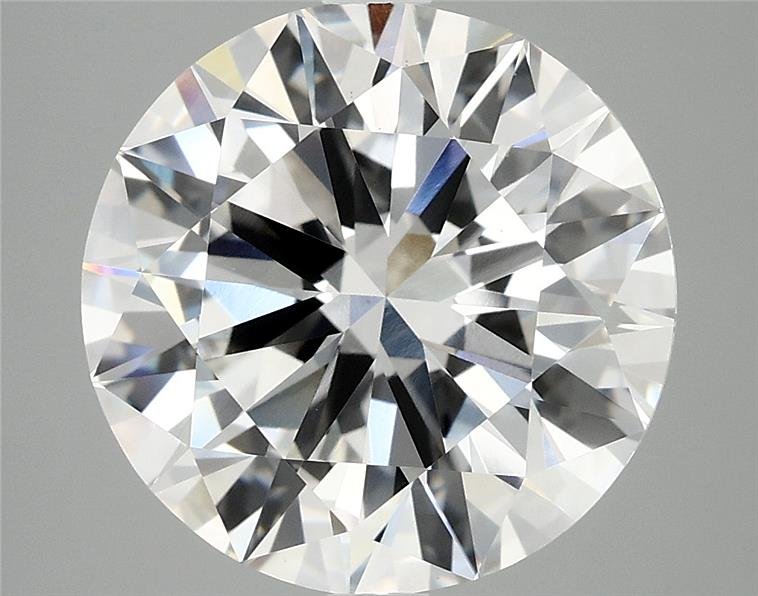 6.07 Carat Round Lab Diamond