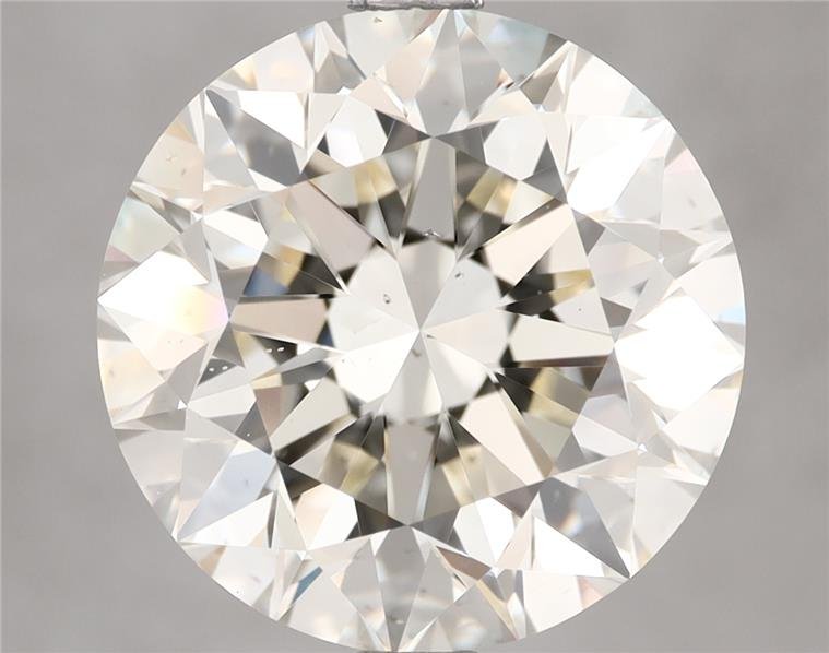 5.01ct J SI1 Excellent Cut Round Diamond
