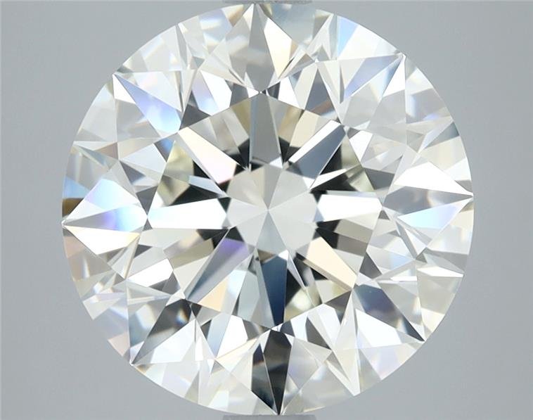 5.02ct I VVS1 Rare Carat Ideal Cut Round Diamond