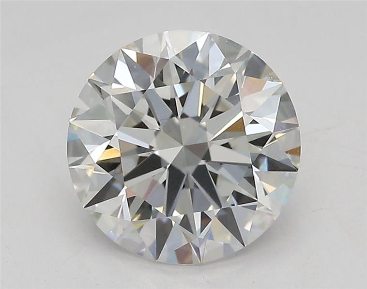 2.08ct F VVS2 Rare Carat Ideal Cut Round Lab Grown Diamond