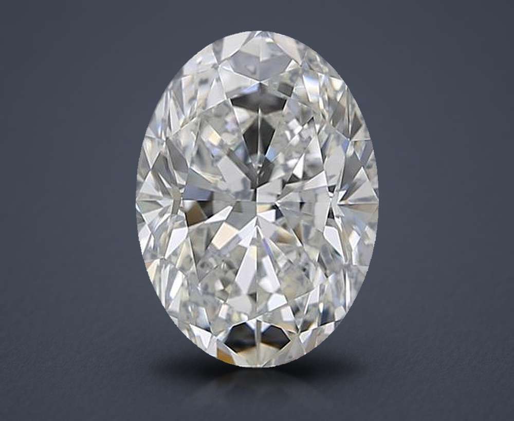 3.50 Carat Oval Natural Diamond
