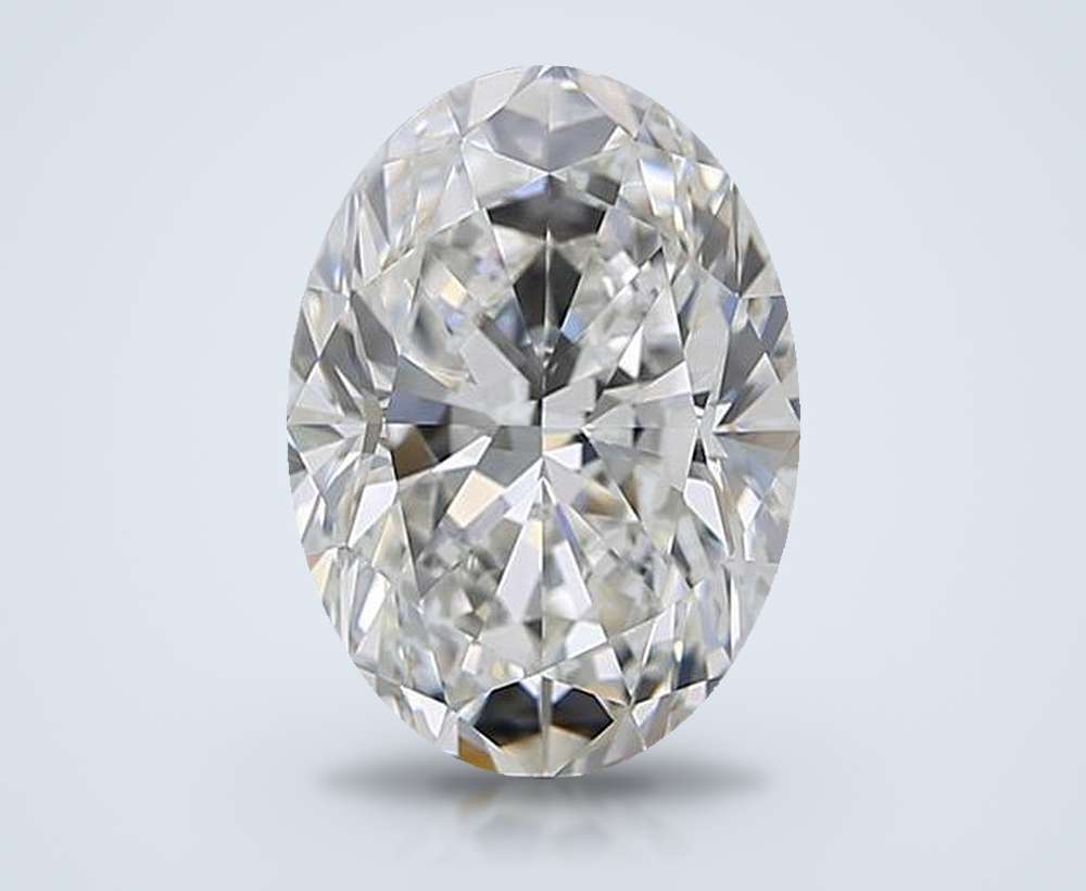 3.50 Carat Oval Natural Diamond
