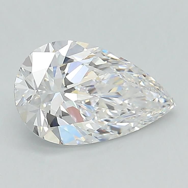 1.14ct E VS1 Rare Carat Ideal Cut Pear Lab Grown Diamond