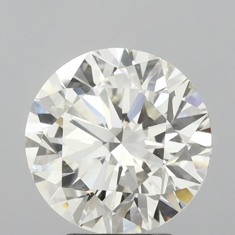 4.14ct J VS1 Excellent Cut Round Lab Grown Diamond