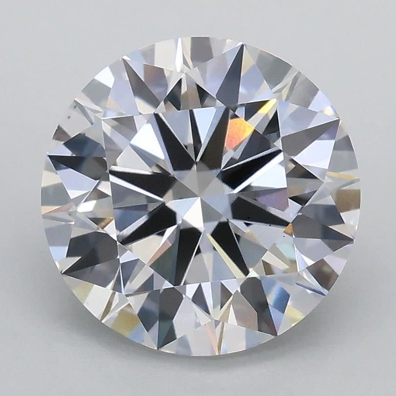 2.41ct E VS2 Rare Carat Ideal Cut Round Lab Grown Diamond