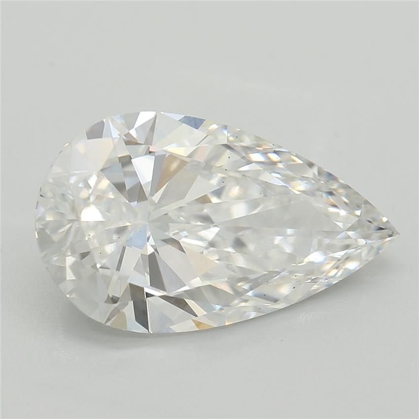 2.51ct D VS2 Very Good Cut Pear Lab Grown Diamond