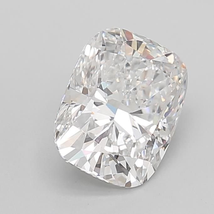 3.53ct D VVS2 Rare Carat Ideal Cut Cushion Lab Grown Diamond
