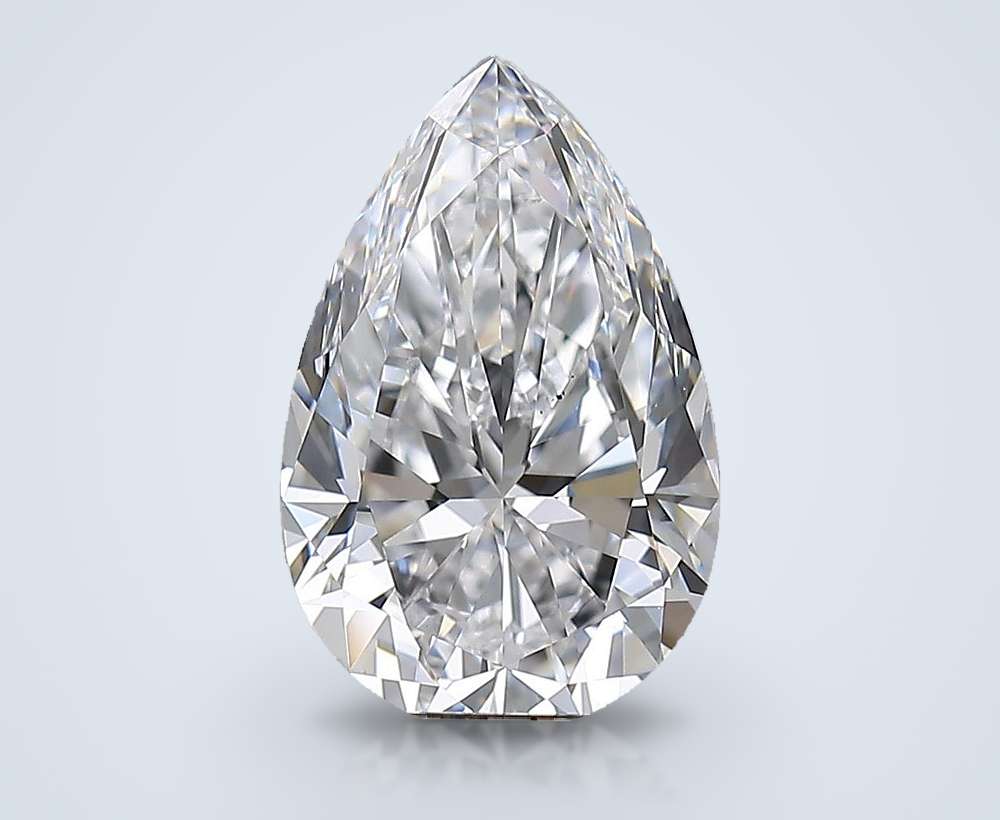 3.50 Carat Pear Natural Diamond