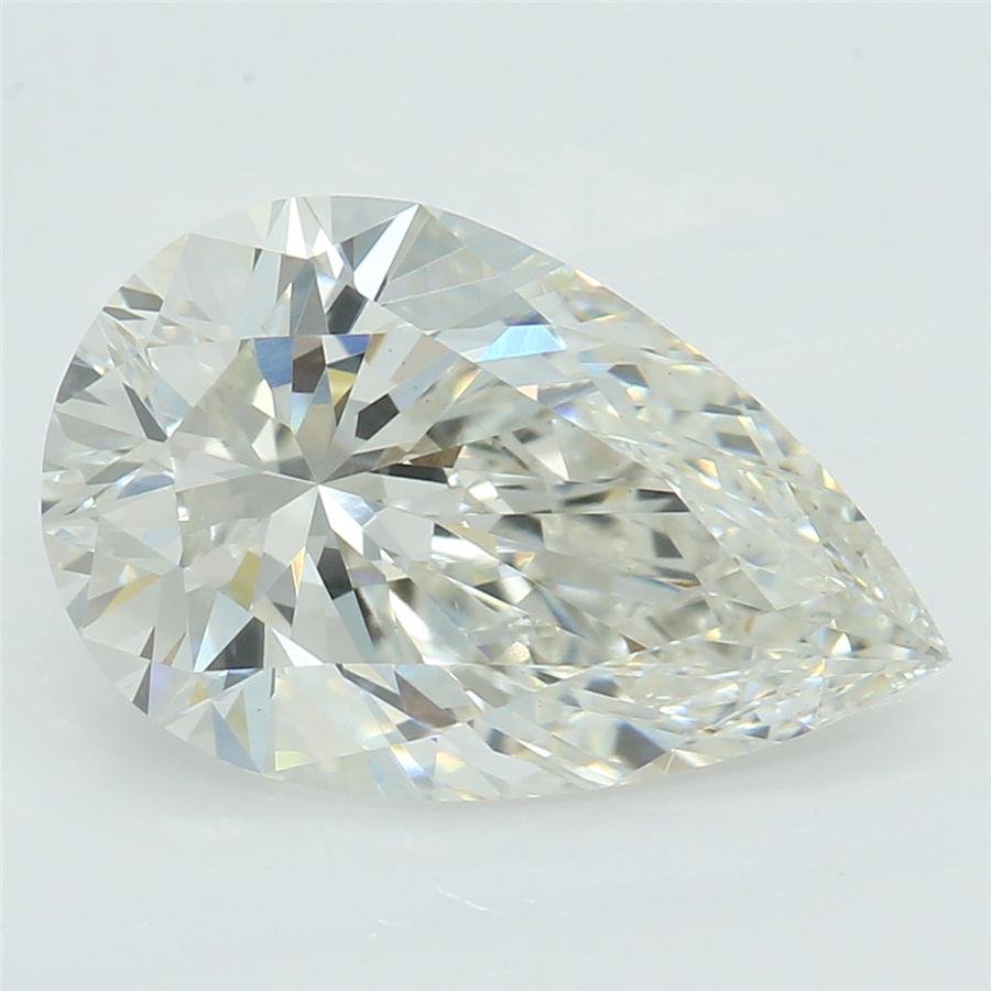 2.20ct H VS1 Rare Carat Ideal Cut Pear Lab Grown Diamond