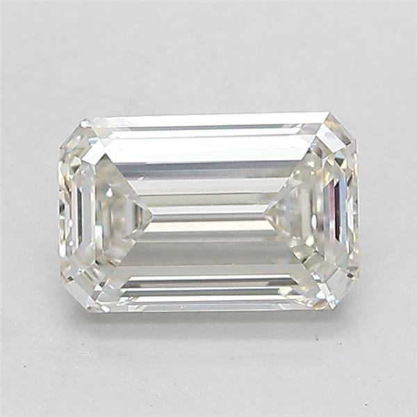 1.24ct G VVS2 Rare Carat Ideal Cut Emerald Lab Grown Diamond