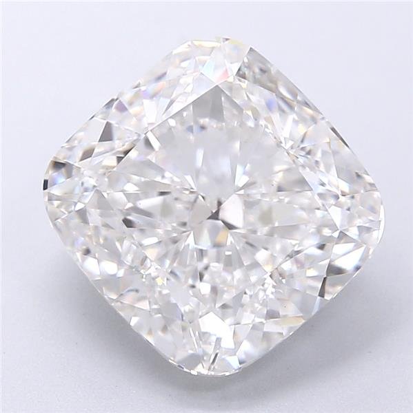 5.02ct E VS1 Rare Carat Ideal Cut Cushion Lab Grown Diamond