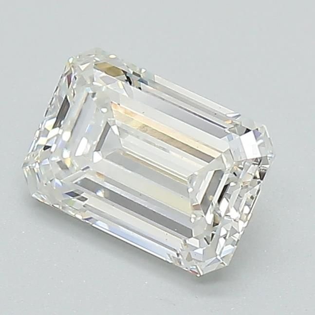 1.02ct F VS1 Rare Carat Ideal Cut Emerald Lab Grown Diamond