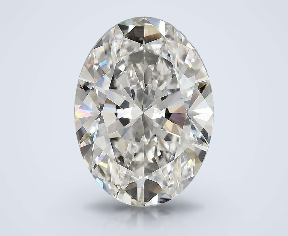 4.80 Carat Oval Lab Diamond
