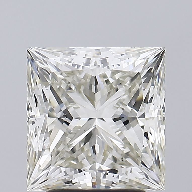 3.33ct I VS1 Rare Carat Ideal Cut Princess Lab Grown Diamond