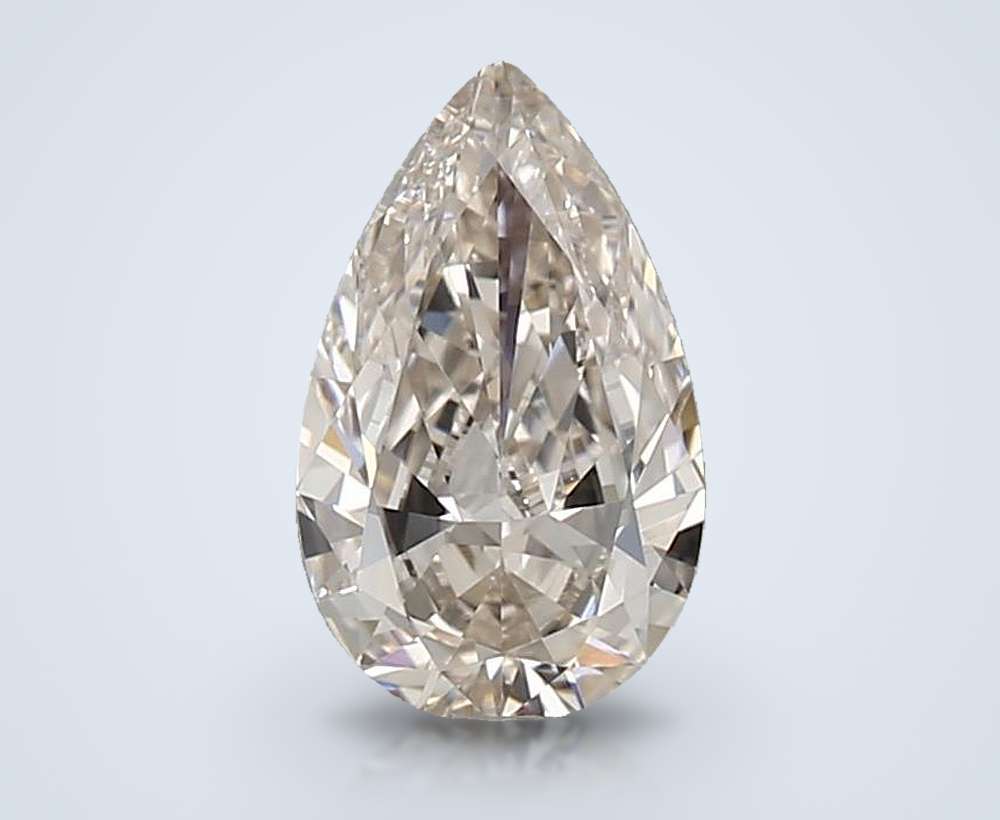 0.50 Carat Pear Natural Diamond