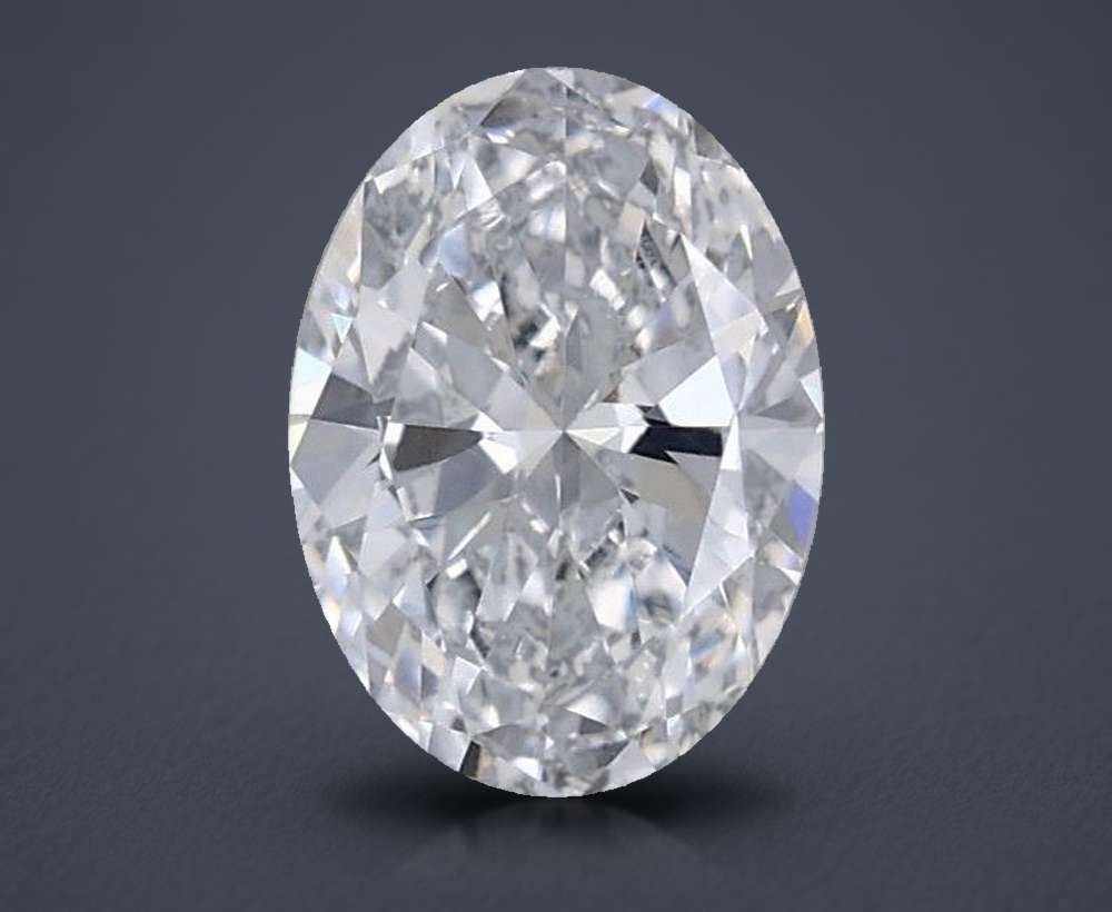 0.39 Carat Oval Lab Diamond