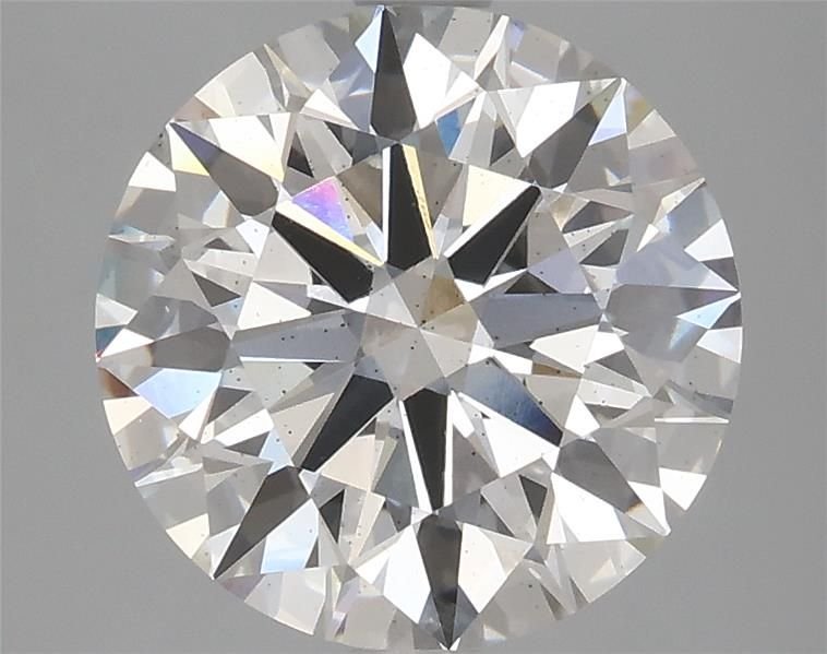 3.59ct F SI1 Rare Carat Ideal Cut Round Lab Grown Diamond