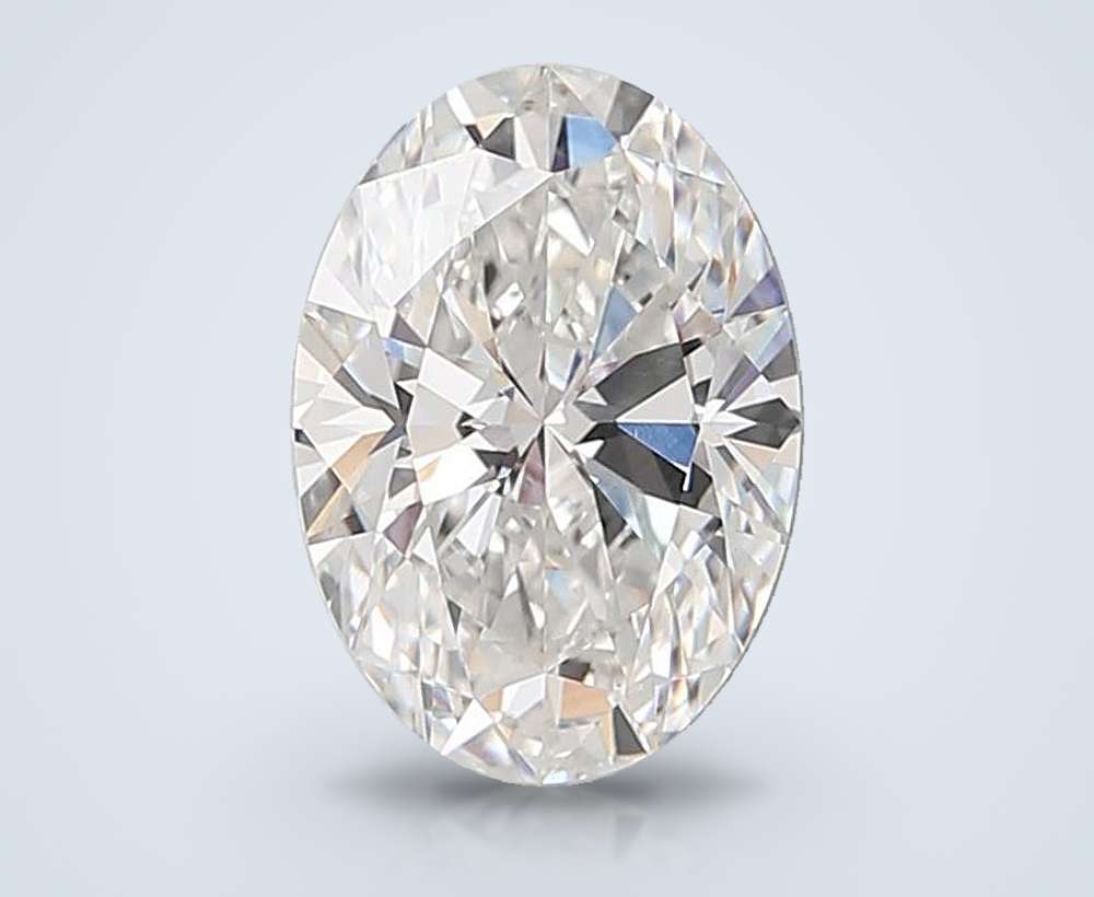 3.04 Carat Oval Lab Diamond