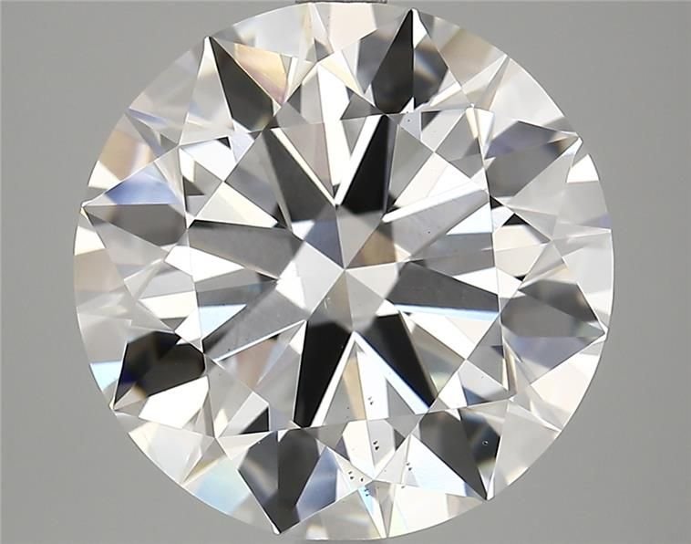 7.04ct D VS2 Rare Carat Ideal Cut Round Lab Grown Diamond