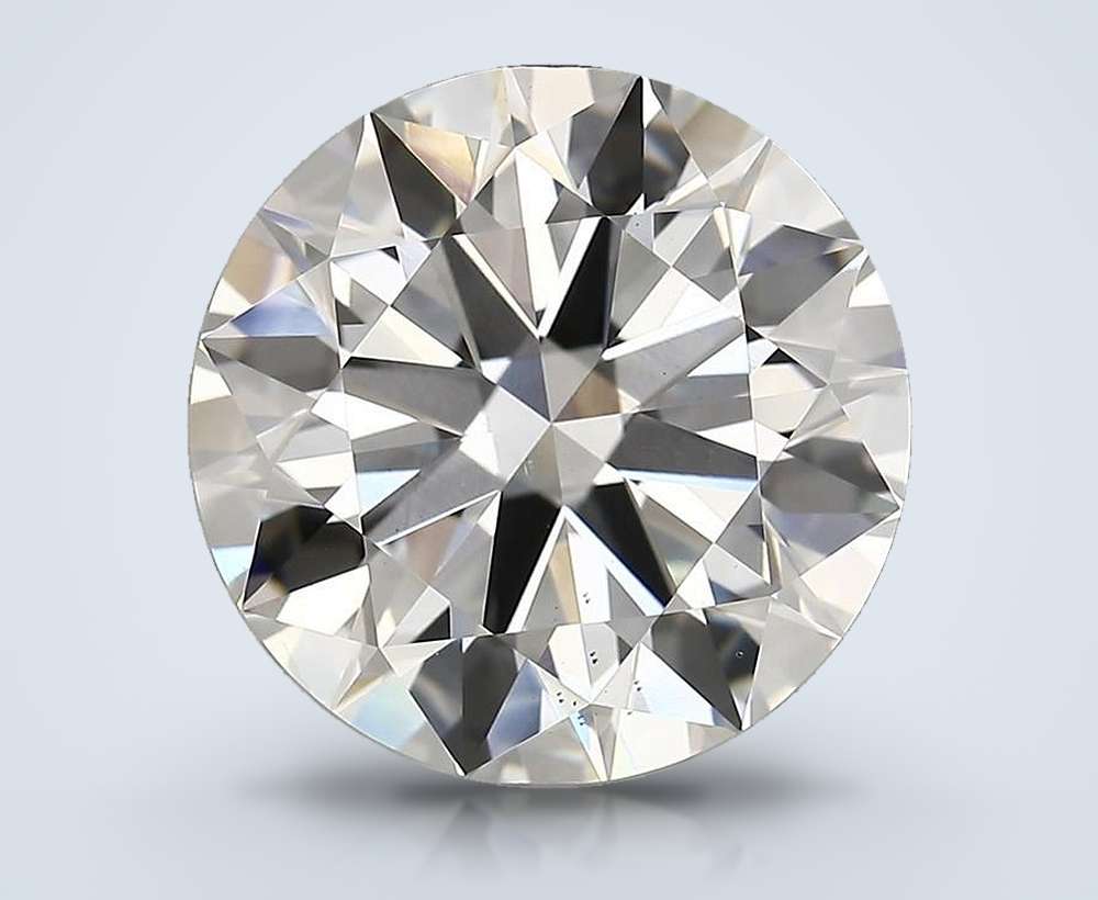 7.04 Carat Round Lab Diamond