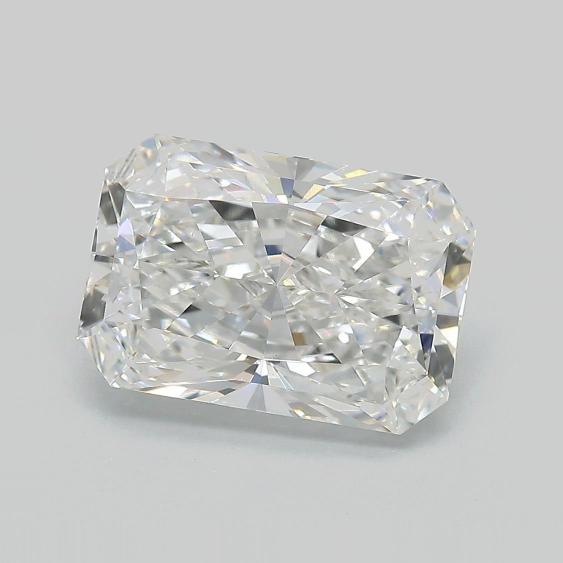 5.11ct E VS1 Rare Carat Ideal Cut Radiant Lab Grown Diamond