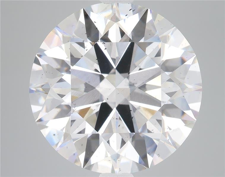 12.02ct F SI1 Rare Carat Ideal Cut Round Lab Grown Diamond