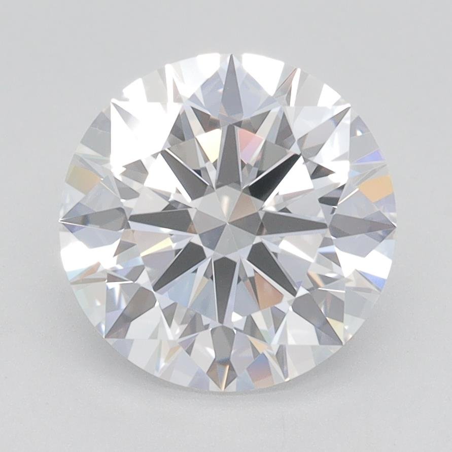 2.55ct D VS1 Rare Carat Ideal Cut Round Lab Grown Diamond