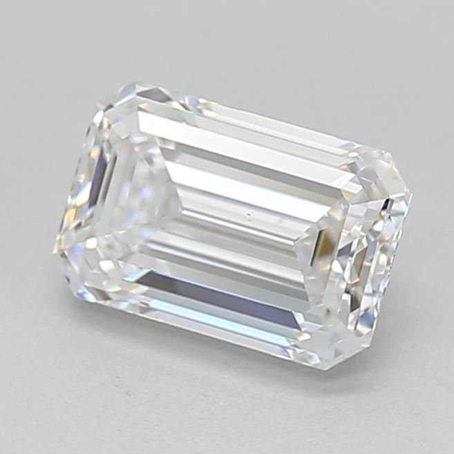 0.98ct D VS1 Excellent Cut Emerald Lab Grown Diamond