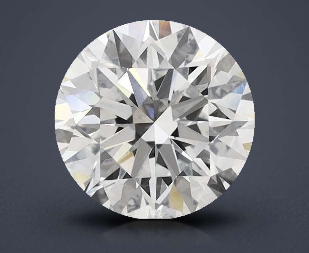 3.40 Carat Round Lab Diamond