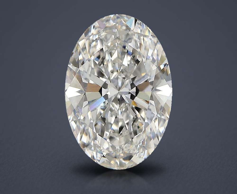 4.24 Carat Oval Lab Diamond