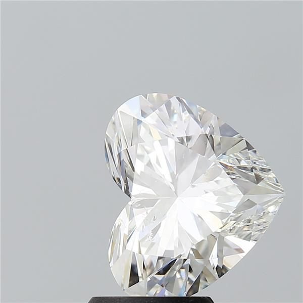 2.51ct H SI2 Rare Carat Ideal Cut Heart Diamond