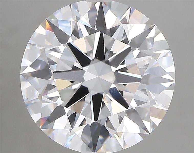 4.37ct D VS1 Rare Carat Ideal Cut Round Lab Grown Diamond