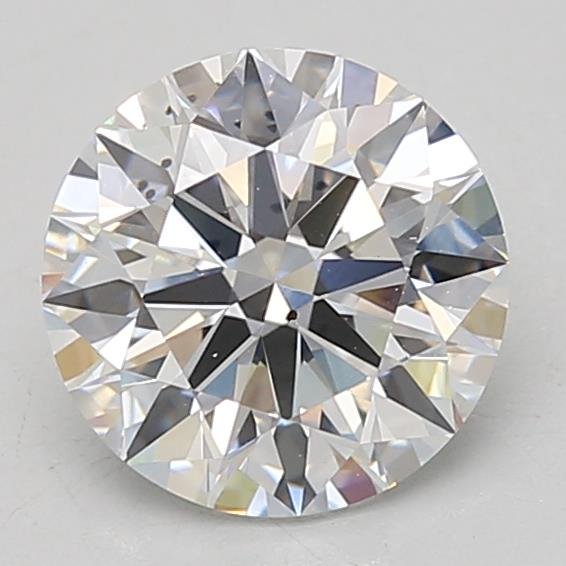 2.02ct E SI1 Rare Carat Ideal Cut Round Lab Grown Diamond