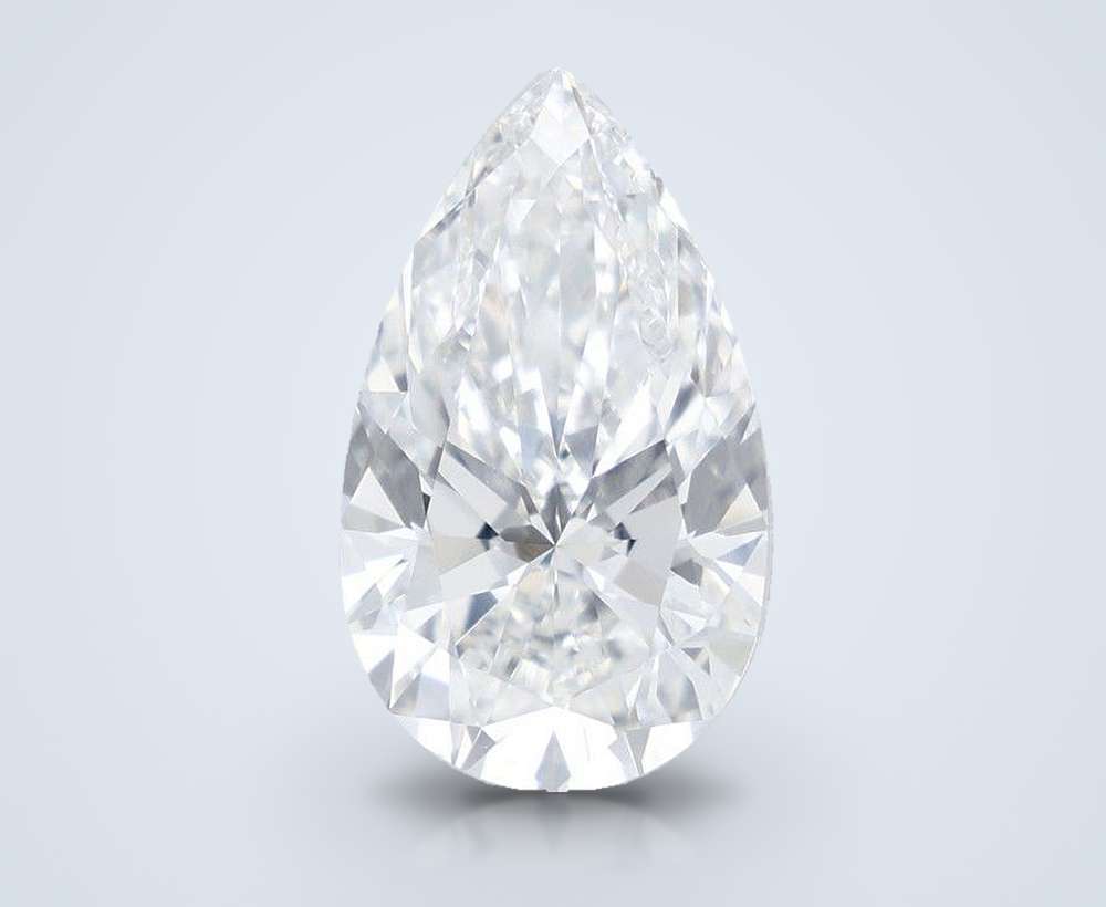 8.03 Carat Pear Lab Diamond
