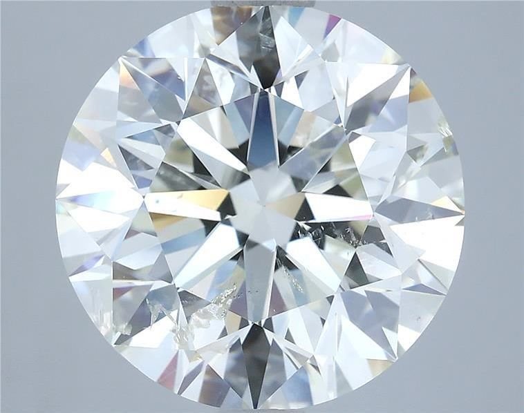 5.02ct I SI2 Excellent Cut Round Diamond