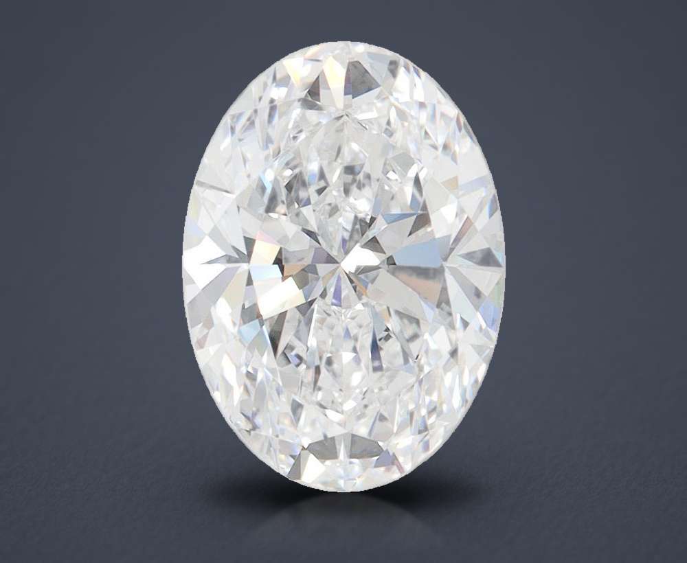 3.00 Carat Oval Lab Diamond