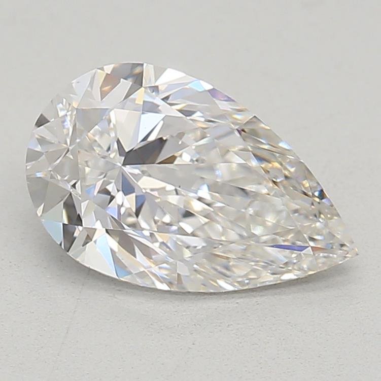 0.93ct F VS1 Rare Carat Ideal Cut Pear Lab Grown Diamond