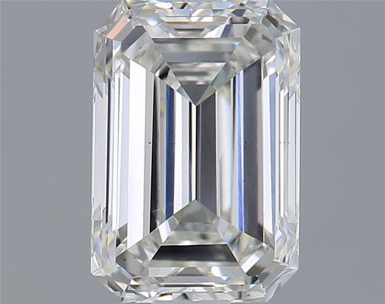 1.09ct H VS2 Very Good Cut Emerald Lab Grown Diamond