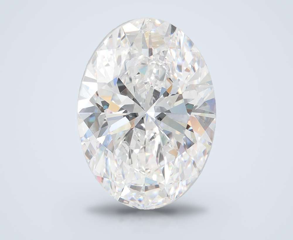 5.26 Carat Oval Lab Diamond