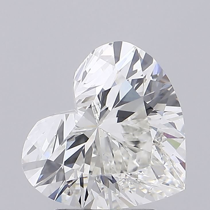 2.72ct G VS1 Rare Carat Ideal Cut Heart Lab Grown Diamond