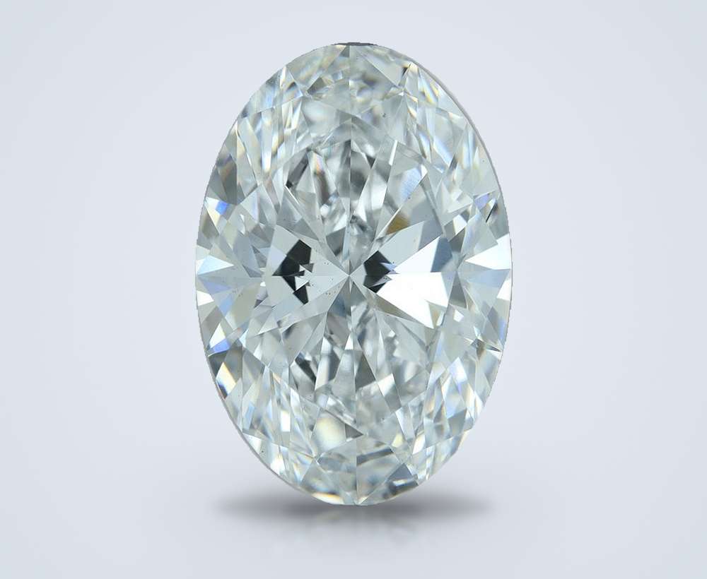 6.01 Carat Oval Lab Diamond